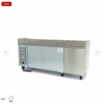  Ψυγείο προετοιμασίας πίτσας - 202 cm - 2 πόρτες - 7 συρτάρια